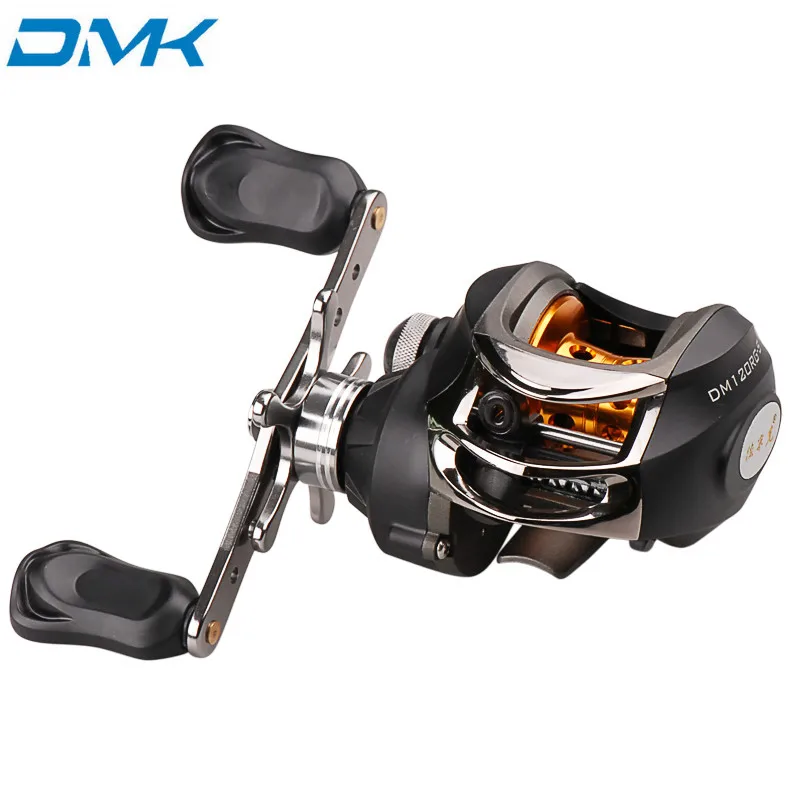 DMK DM120-S Fishing Casting Reel 6.3:1 9+1BB Left Right Hand Water Drop Wheel Baitcasting Reels Ocean Fishing Tackle
DMK DM120-S Fishing Casting Reel 6.3:1 9+1BB Left Right Hand Water Drop Wheel Baitcasting Reels Ocean Fishing Tackle