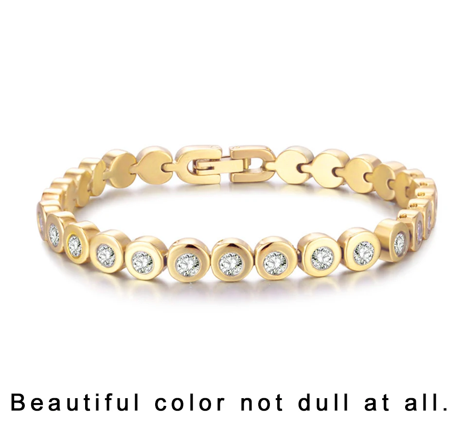 tennis bracelets women (4)pc