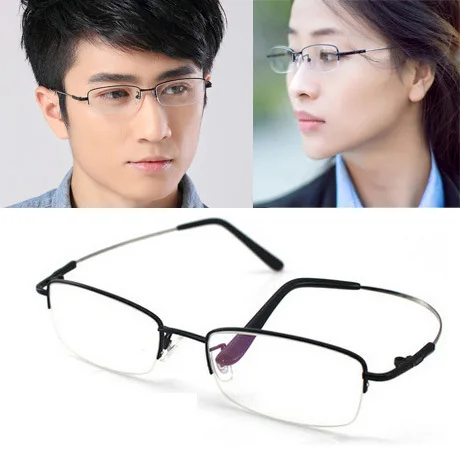 2017 Fashion Metal Half Frame Eye Glasses Frames For Men Reading Glass Protection Ultralight Reading Eyeglass Frame Eyewear Y18
2017 Fashion Metal Half Frame Eye Glasses Frames For Men Reading Glass Protection Ultralight Reading Eyeglass Frame Eyewear Y18