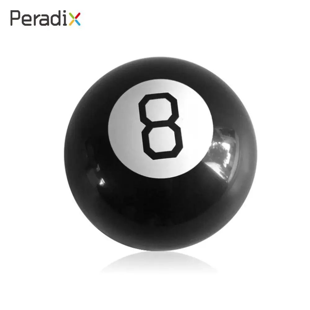 Magic Decision Maker Prophecy Ball Creative Novelty Prophecy Toy Black Dia 10cm Round
Magic Decision Maker Prophecy Ball Creative Novelty Prophecy Toy Black Dia 10cm Round
