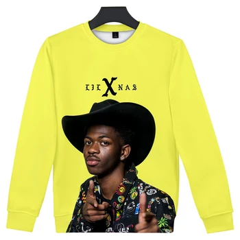 Old Town Road 3D Lil Nas X New arrival Arrival Cool Singer O-neck sweatshirts Women/men Casual Warm Round Collar Sweatshirts
Old Town Road 3D Lil Nas X New arrival Arrival Cool Singer O-neck sweatshirts Women/men Casual Warm Round Collar Sweatshirts