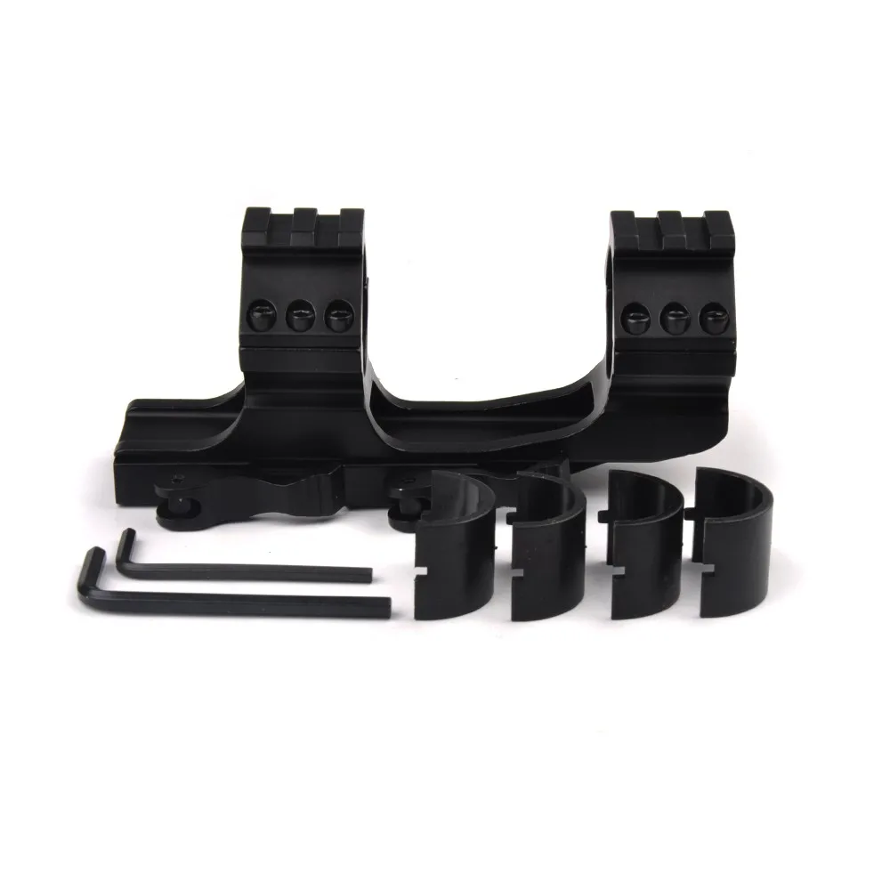 Tactical 25.4mm 30mm Dual Ring Cantilever Heavy Duty QD Scope Mount Quick Release Suit 20mm Picatinny Weaver Rail for Hunting
Tactical 25.4mm 30mm Dual Ring Cantilever Heavy Duty QD Scope Mount Quick Release Suit 20mm Picatinny Weaver Rail for Hunting