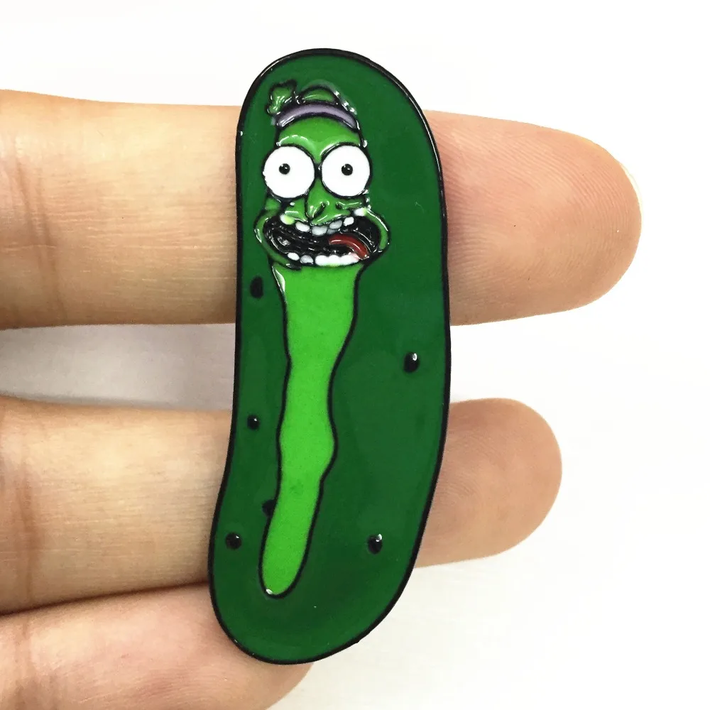 2018 New Fashion Rick and Morty Pickle Rick pin badge alloy brooch collection Gifts
2018 New Fashion Rick and Morty Pickle Rick pin badge alloy brooch collection Gifts