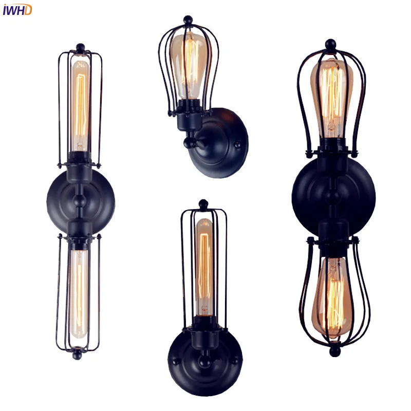 IWHD Vintage Retro LED Wall Lights Fixture Home Lighting Loft Style Industrial Edison Wall Sconce Wandlampen Luminaire Lighting
IWHD Vintage Retro LED Wall Lights Fixture Home Lighting Loft Style Industrial Edison Wall Sconce Wandlampen Luminaire Lighting