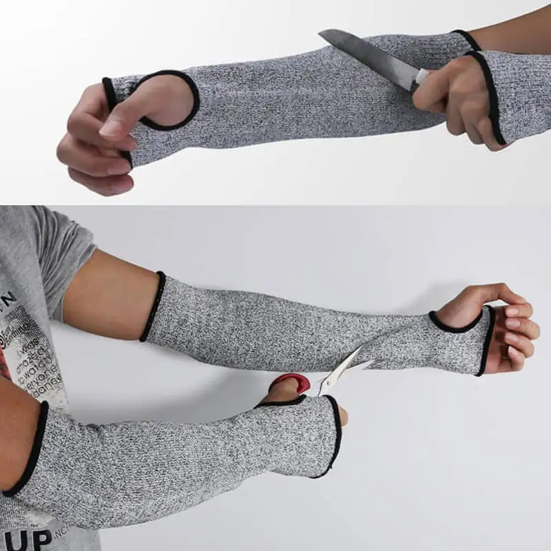 1 Pair Safe Anti Cut Work Gloves Arm Sleeve Farm Camp Butcher Arm Protection Welder Mechanic Gloves Tactical Self Defense Gloves
1 Pair Safe Anti Cut Work Gloves Arm Sleeve Farm Camp Butcher Arm Protection Welder Mechanic Gloves Tactical Self Defense Gloves