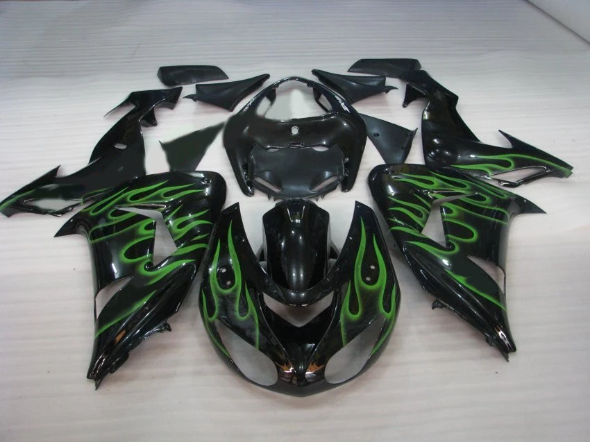 Free 7 gifts plastic fairing kit for Kawasaki Ninja ZX10R 06 07 green flames black motorcycle fairings set ZX10R 2006 2007 TI34
Free 7 gifts plastic fairing kit for Kawasaki Ninja ZX10R 06 07 green flames black motorcycle fairings set ZX10R 2006 2007 TI34
