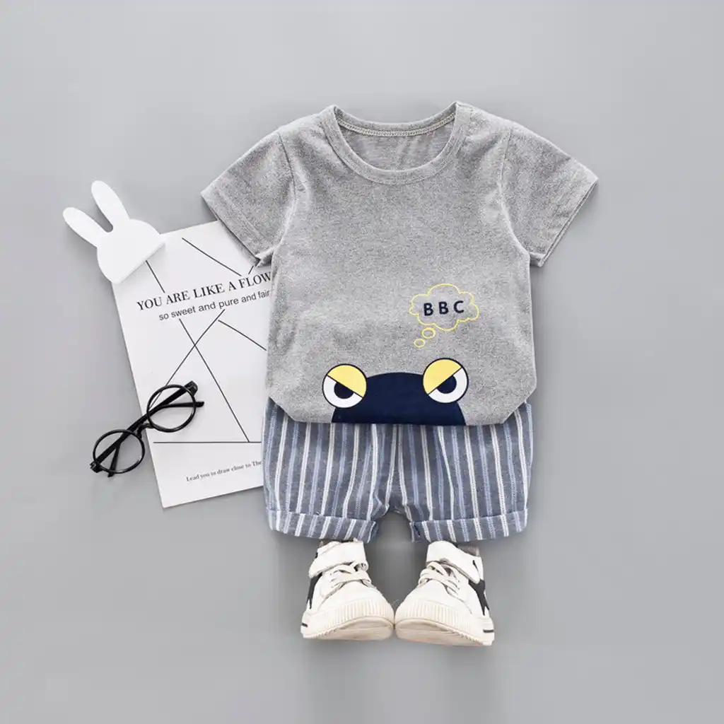 baby boy summer clothes set 2019 infant baby boys girls short