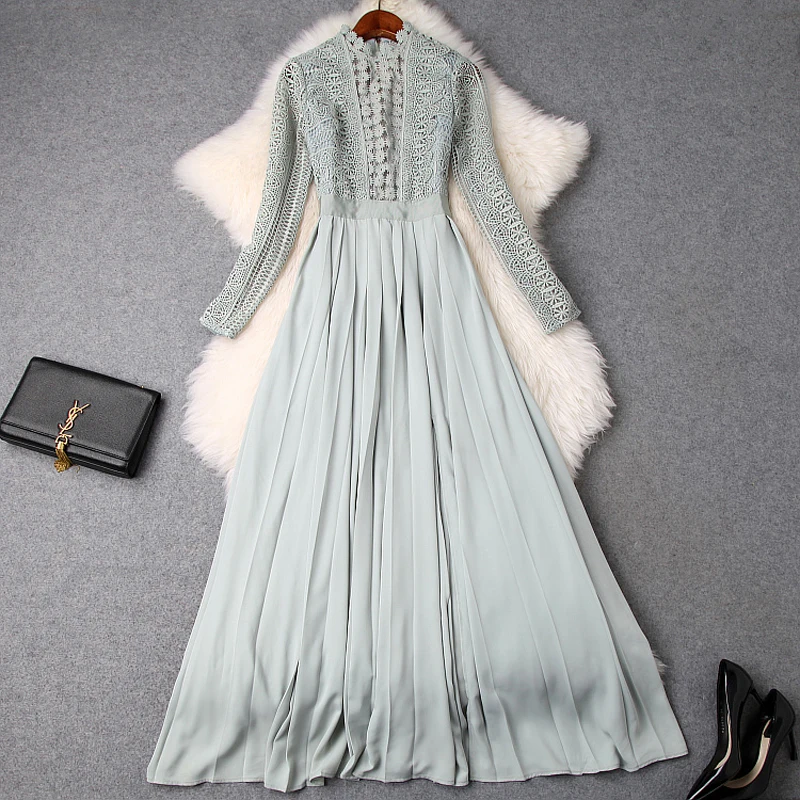 Embroidery dress Luxury Designer 2019 NEW spring summer Women elegant Ankle Length party Dress Full sleeve ladies Long dresses
Embroidery dress Luxury Designer 2019 NEW spring summer Women elegant Ankle Length party Dress Full sleeve ladies Long dresses