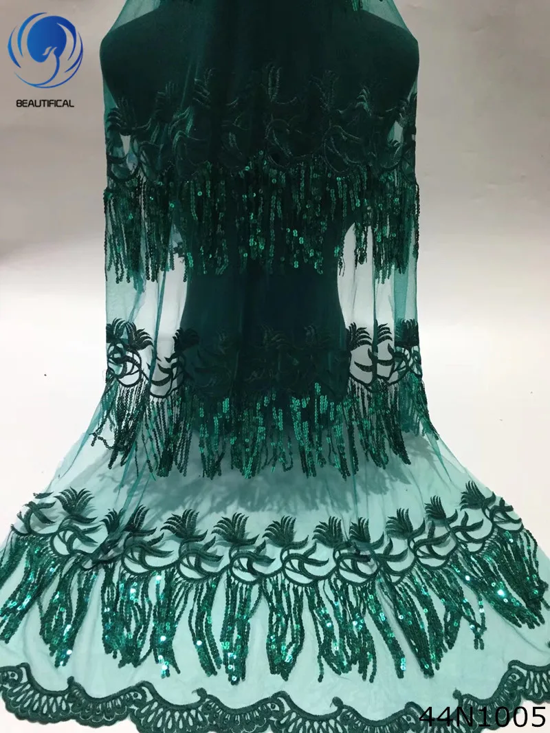 Beautifical green lace fabric french lace fabrics with sequins african lace fabric 2018 sequins style for women clothes 44N10
Beautifical green lace fabric french lace fabrics with sequins african lace fabric 2018 sequins style for women clothes 44N10
