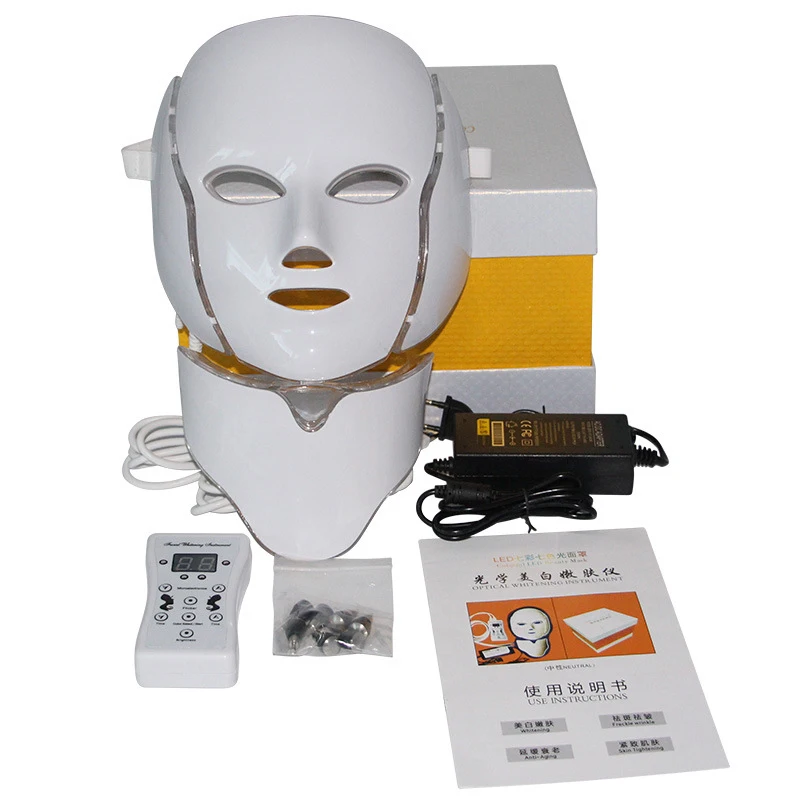 LED Facial Mask Therapy 7 Colors Face Mask Machine Photon Therapy Light Skin Care Wrikle Acne Removal Face Beauty
LED Facial Mask Therapy 7 Colors Face Mask Machine Photon Therapy Light Skin Care Wrikle Acne Removal Face Beauty