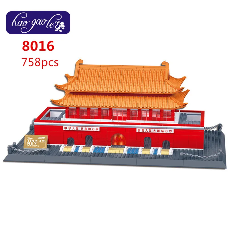 Free Shipping WanGe 8016 758PCS large Bricks blocks plastic Building block sets educational block toys Beijing
Free Shipping WanGe 8016 758PCS large Bricks blocks plastic Building block sets educational block toys Beijing