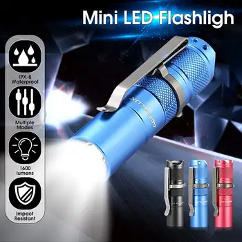 Astrolux S1 XPL 1600LM 7/4modes 3D Mini LED IPX-8 Flashlight 18350 for Camping Torch Hunting Lantern Lamp Portable Light
Astrolux S1 XPL 1600LM 7/4modes 3D Mini LED IPX-8 Flashlight 18350 for Camping Torch Hunting Lantern Lamp Portable Light