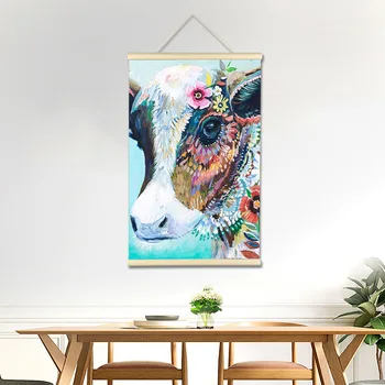 Wall Hanging 5D Diamond Painting Full Drill with Reel Frame Set Home Decor Colorful Cow Mbroidery Cross Stitch Mosaic Picture
Wall Hanging 5D Diamond Painting Full Drill with Reel Frame Set Home Decor Colorful Cow Mbroidery Cross Stitch Mosaic Picture