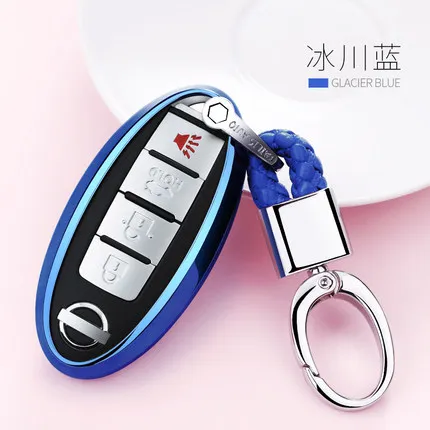 Auto Car-Styling TPU Key Cover Holder Case For Infiniti Nissan Qashqai J11 Juke X-Trail Buttons Flip Shell Remote Accessory
Auto Car-Styling TPU Key Cover Holder Case For Infiniti Nissan Qashqai J11 Juke X-Trail Buttons Flip Shell Remote Accessory