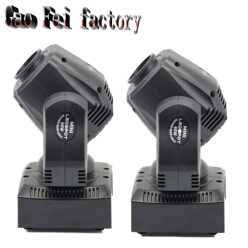 2 Pcs new arrive 60W led spot moving head beam light disco dj DMX512 professional stage gobo effect projector
2 Pcs new arrive 60W led spot moving head beam light disco dj DMX512 professional stage gobo effect projector