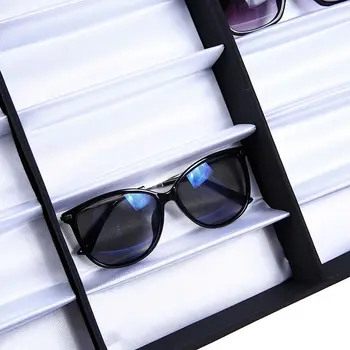 18 Grid Sunglasses Storage Case Organizer Eyewear Eyeglasses Sunglasses Display Case Rack Holder with Foldable Lid
18 Grid Sunglasses Storage Case Organizer Eyewear Eyeglasses Sunglasses Display Case Rack Holder with Foldable Lid