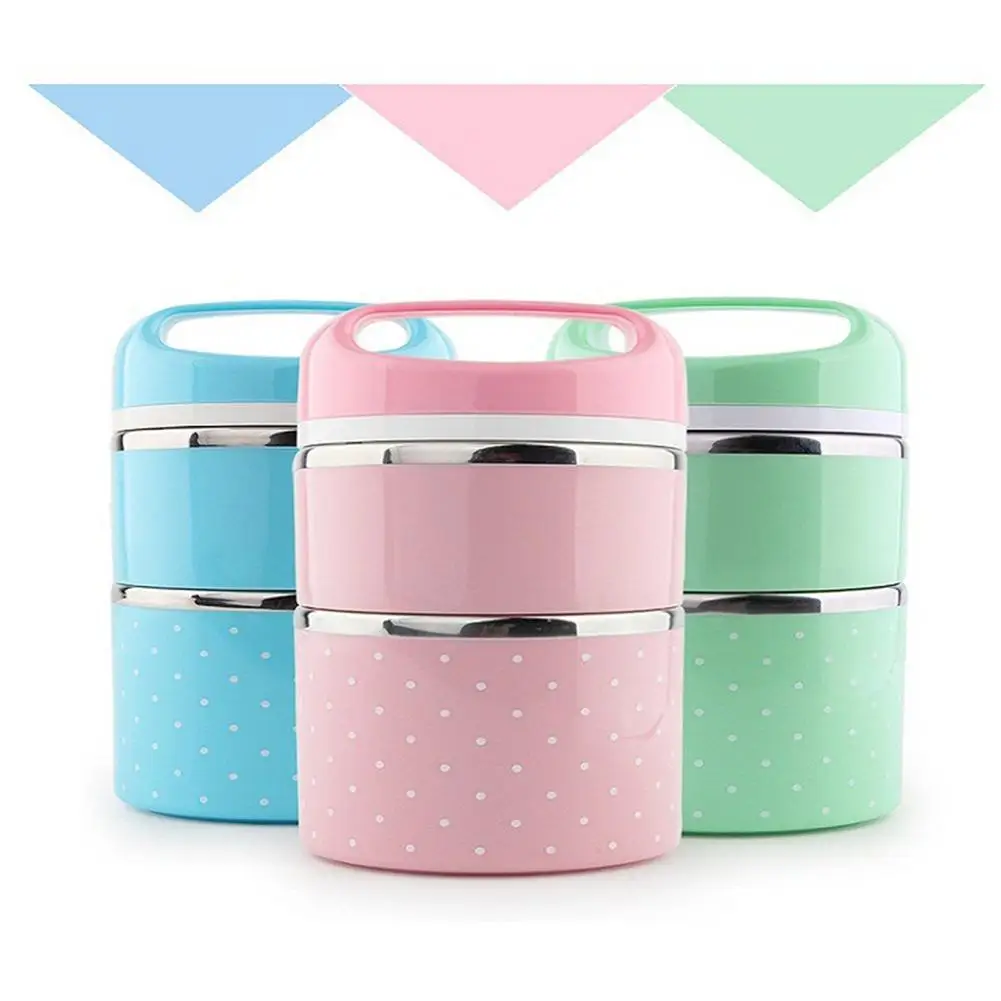 New 1/2/3-Layer Cute Japanese Thermal Lunch Box Leak-Proof Stainless Steel Bento Box Kids Portable Picnic School Food Container
New 1/2/3-Layer Cute Japanese Thermal Lunch Box Leak-Proof Stainless Steel Bento Box Kids Portable Picnic School Food Container