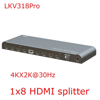 

Real 4K*2K Full-3D 1x8 HDMI Splitter 1080P HDMI HDCP1.2 LKV318PRO HDMI distribute for STB DVD Media Player Laptop D-VHS Kaycube