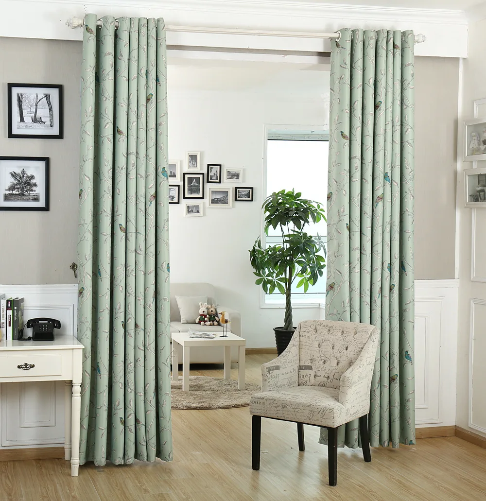 NAPEARL 1 Piece New rustic trees birds blackout curtain fabric bedroom window curtains modern American country style bird print
NAPEARL 1 Piece New rustic trees birds blackout curtain fabric bedroom window curtains modern American country style bird print