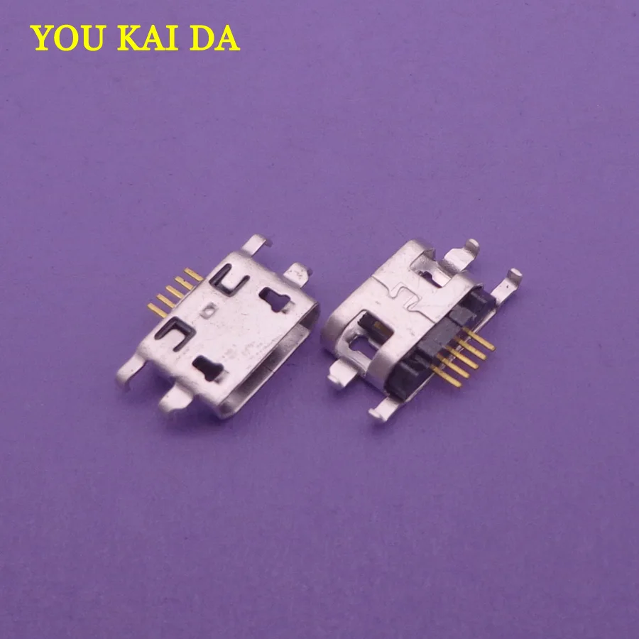 Разъем Micro mini USB 100 шт. гнездо для зарядки ремонт OPPO U701 U701T U705T X909 X909T U2S U707T R801 R827 R6007