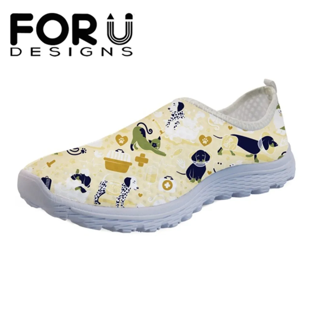 FORUDESIGNS Brand Mesh Women Cartoon Shoes 3D Vet Nurse Printed Summer Sneakers Women Super Light Slip-on Shoes Zapatos Mujer
FORUDESIGNS Brand Mesh Women Cartoon Shoes 3D Vet Nurse Printed Summer Sneakers Women Super Light Slip-on Shoes Zapatos Mujer