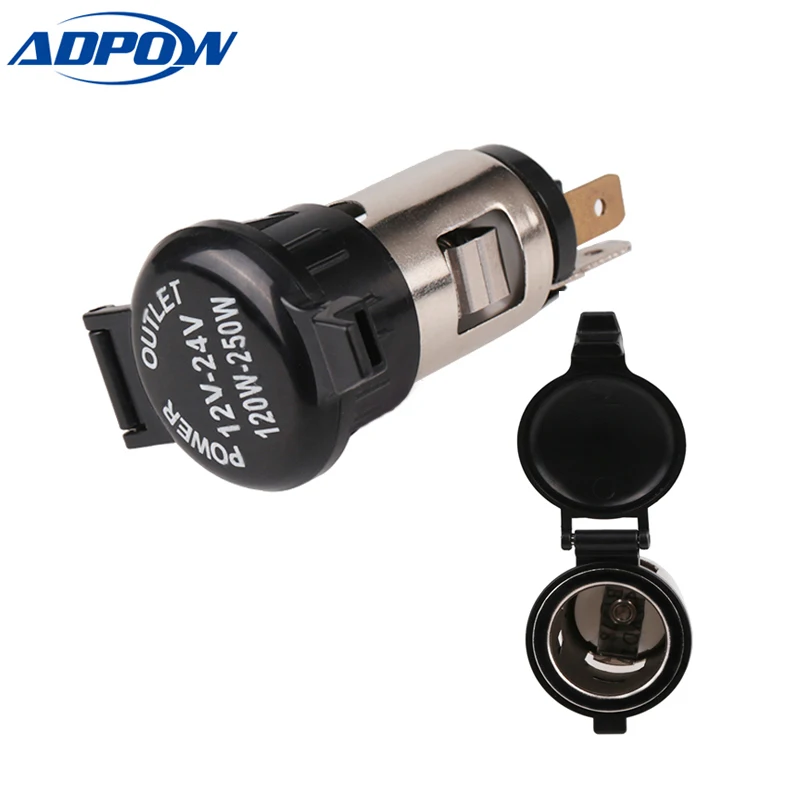 12v Auto Motorcycle Cigarette Lighter Power Socket Plug Car Cigarette Lighter Socket Plug Parts Ignition For Truck Car
12v Auto Motorcycle Cigarette Lighter Power Socket Plug Car Cigarette Lighter Socket Plug Parts Ignition For Truck Car