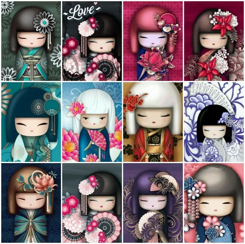 LZAIQIZG Japanese Doll Diamond Painting Full Square Rhinestones Pictures Diamond Embroidery Cartoon DIY Diamond Mosaic Sale
LZAIQIZG Japanese Doll Diamond Painting Full Square Rhinestones Pictures Diamond Embroidery Cartoon DIY Diamond Mosaic Sale