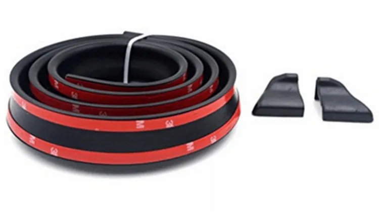 1.5m(4.9ft)car styling rubber rear bumper truck lip spoiler body kit trim sticker universal splitter Chin
1.5m(4.9ft)car styling rubber rear bumper truck lip spoiler body kit trim sticker universal splitter Chin