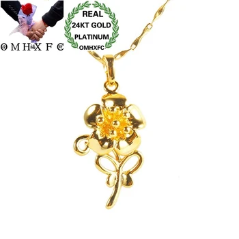 OMHXFC Wholesale European Fashion Hot Jewelry Woman Girl Party Birthday Wedding Gift Vintage Flower 24KT Gold Pendant Charm EP45
OMHXFC Wholesale European Fashion Hot Jewelry Woman Girl Party Birthday Wedding Gift Vintage Flower 24KT Gold Pendant Charm EP45