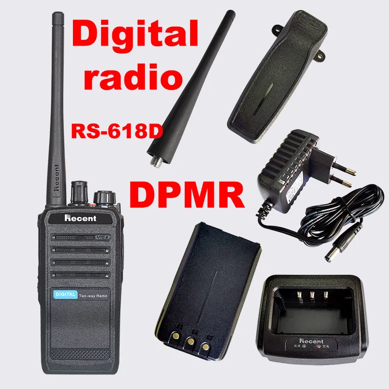 Фото RS 618D профессиональная цифровая Двусторонняя радиостанция DPMR UHF - купить