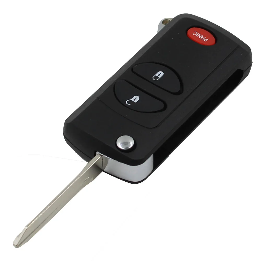 3 Buttons Remote Flip Folding Key Shell Case For Chrysler For Dodge Jeep 2 + 1 Panic PT Cruiser Town & Country Voyager Prowler
3 Buttons Remote Flip Folding Key Shell Case For Chrysler For Dodge Jeep 2 + 1 Panic PT Cruiser Town & Country Voyager Prowler