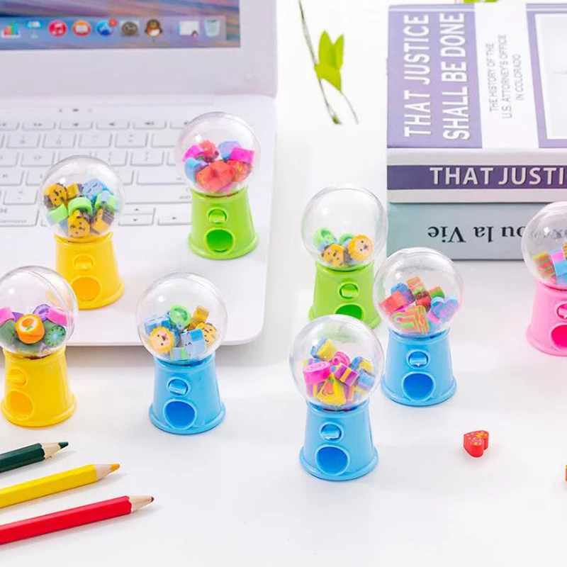1 Set Cute Fruit Animal Cake Heart Ice Cream Shape Twist Machine Rubber Pencil Erasers Correcting Eraser Stationery Gifts
1 Set Cute Fruit Animal Cake Heart Ice Cream Shape Twist Machine Rubber Pencil Erasers Correcting Eraser Stationery Gifts