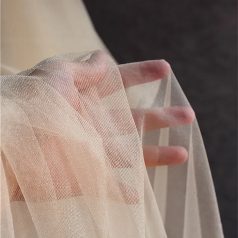 Lace1 5Yards Perspective lace Solid White Pink Mesh Fabric For Wedding Dress Evening Dress Fabrics Soft Transparent Elastic Mesh
Lace1 5Yards Perspective lace Solid White Pink Mesh Fabric For Wedding Dress Evening Dress Fabrics Soft Transparent Elastic Mesh