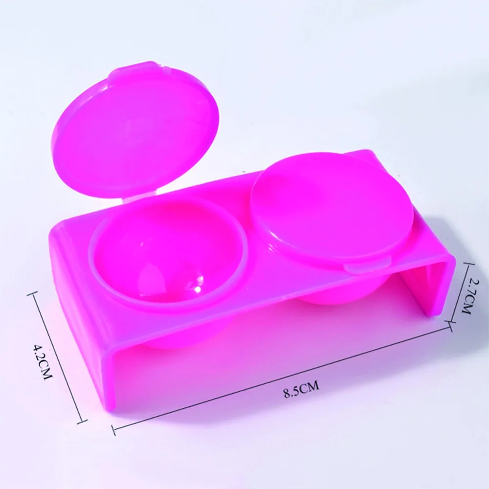 Nail Polish Remover Tip Holder Pigment Plate With Cover Nail Painting Pen Brush Cleaner Wash Soakers Case Off Manicure
Nail Polish Remover Tip Holder Pigment Plate With Cover Nail Painting Pen Brush Cleaner Wash Soakers Case Off Manicure