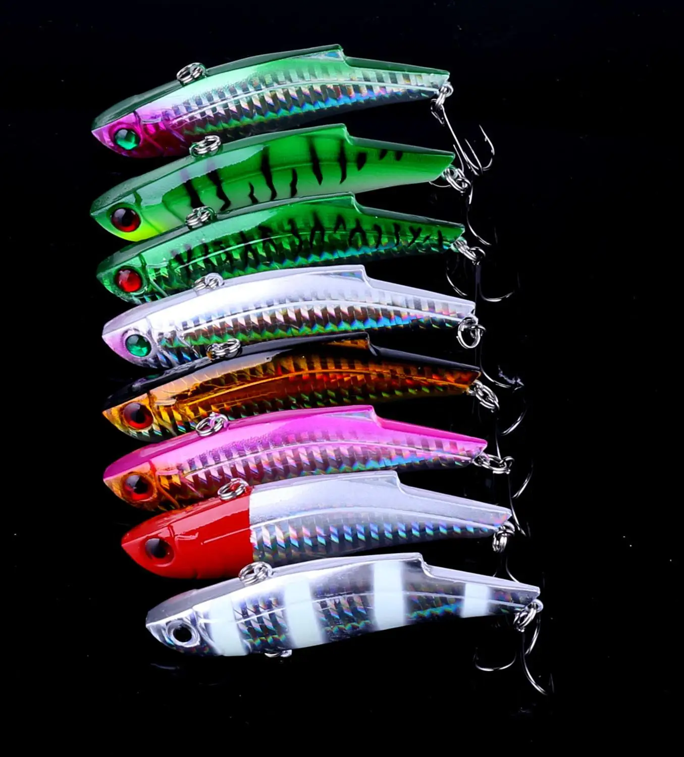 8PCS Sinking VIB Fishing Lure 28g 9cm Vibration Rattle Hook Fishing Lure Pesca Crankbait Baits Wobblers Fake Lure
8PCS Sinking VIB Fishing Lure 28g 9cm Vibration Rattle Hook Fishing Lure Pesca Crankbait Baits Wobblers Fake Lure