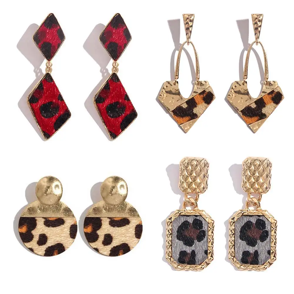 Flatfoosie Leopard Drop Dangle Earrings Female Gold Color Geometric Round Statement Earring For Women Fashion Za Party Jewelry
Flatfoosie Leopard Drop Dangle Earrings Female Gold Color Geometric Round Statement Earring For Women Fashion Za Party Jewelry