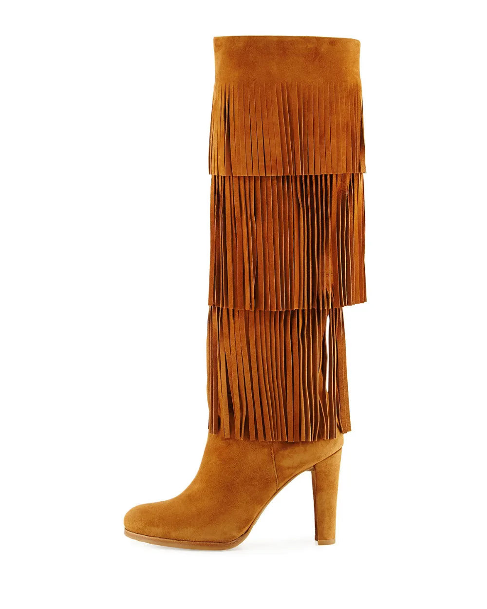 Newest designer brown suede leather thick high heel layers fringe boots knee high long boots winter dress boots plus size
Newest designer brown suede leather thick high heel layers fringe boots knee high long boots winter dress boots plus size