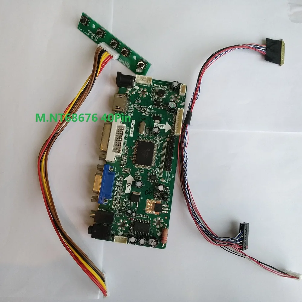 Kit for LP171WU5-TLA1 Monitor Panel 17.1" Controller board 1920X1200 LCD VGA 40pin M.NT68676 LG display DVI HDMI LED DIY
Kit for LP171WU5-TLA1 Monitor Panel 17.1" Controller board 1920X1200 LCD VGA 40pin M.NT68676 LG display DVI HDMI LED DIY