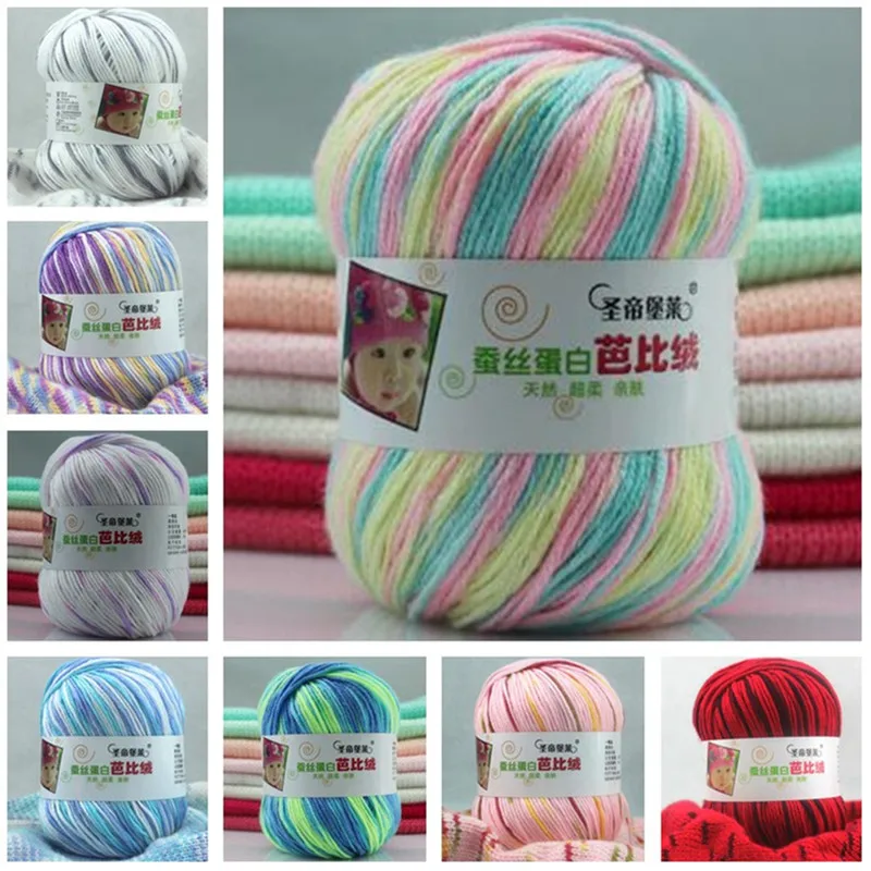 50g/ball Creative DIY Milk Cotton Yarn Baby Wool Yarn for Knitting Children Hand Knitted Yarn Knit Blanket Thread Crochet Yarn
50g/ball Creative DIY Milk Cotton Yarn Baby Wool Yarn for Knitting Children Hand Knitted Yarn Knit Blanket Thread Crochet Yarn