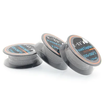 Fused Clapton Wire 15 Feet Per Roll 32GA+2*28GA 26G 24G Resistance Coil Wire Electronic Cigarette Vape for RDA RTA Atomizer
Fused Clapton Wire 15 Feet Per Roll 32GA+2*28GA 26G 24G Resistance Coil Wire Electronic Cigarette Vape for RDA RTA Atomizer