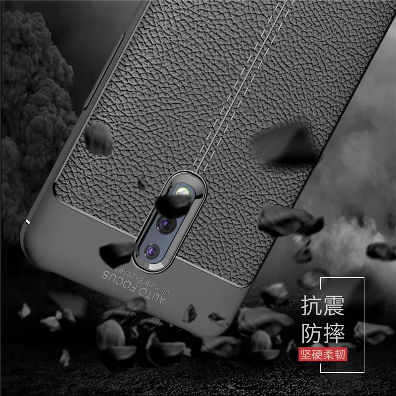 Чехол для OPPO Reno чехол WolfRule мягкий силиконовый бампер защитный задний телефона Funda