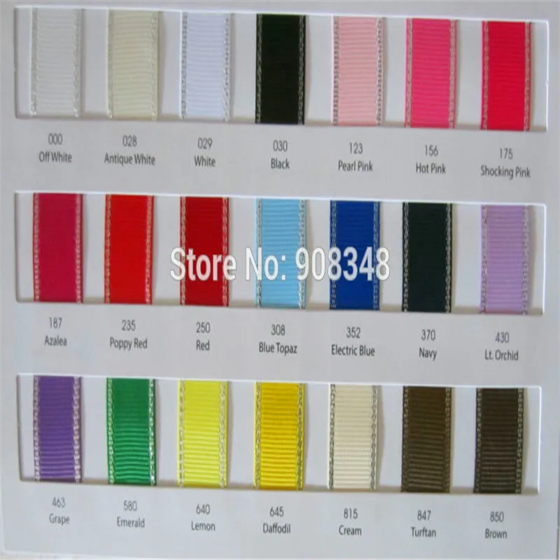 1/4" 6mm Polyester Silver Edged Grosgrain Ribbon edge gift ribbons Accessories 100yards/color SG06
1/4" 6mm Polyester Silver Edged Grosgrain Ribbon edge gift ribbons Accessories 100yards/color SG06