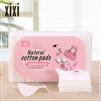1000pcs/box Xixi face makeup cotton pads 100% pure cotton soft makeup remover wipes nail polish remover cotton AC062
1000pcs/box Xixi face makeup cotton pads 100% pure cotton soft makeup remover wipes nail polish remover cotton AC062