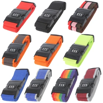 THINKTHENDO New Adjustable Travel Luggage Password Lock Nylon Belt Strap Band Multicolor
THINKTHENDO New Adjustable Travel Luggage Password Lock Nylon Belt Strap Band Multicolor