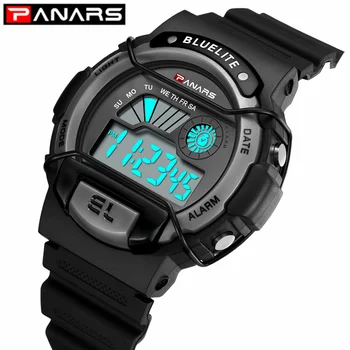 PANARS Fashion Newest Men Street Sports Watch Multi-function Business Waterproof Luminous Wrist Watch Fitness Digital Watch Male
PANARS Fashion Newest Men Street Sports Watch Multi-function Business Waterproof Luminous Wrist Watch Fitness Digital Watch Male
