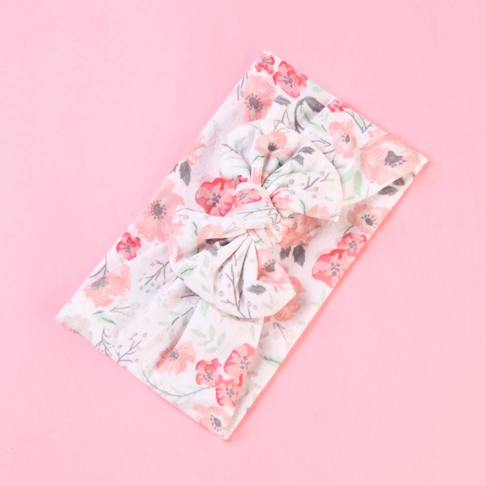 12 pcs/lot Floral Print Nylon Baby Headbands Knot Bow Headwraps Wide Nylon Turban Knot Headband Baby Girls Hair Bow Queenbaby
12 pcs/lot Floral Print Nylon Baby Headbands Knot Bow Headwraps Wide Nylon Turban Knot Headband Baby Girls Hair Bow Queenbaby