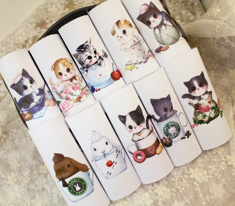12*12cm Cup cat 100% cotton canvas fabric cloth positioning cloth handmade diy patchwork fabric digital printed cloth
12*12cm Cup cat 100% cotton canvas fabric cloth positioning cloth handmade diy patchwork fabric digital printed cloth