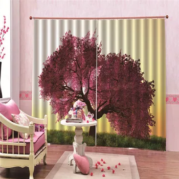 1 Pair Red Tree 3D Printed Thermal Insulated Grommet Blackout Window Curtain Panel 24 Colors for living room
1 Pair Red Tree 3D Printed Thermal Insulated Grommet Blackout Window Curtain Panel 24 Colors for living room