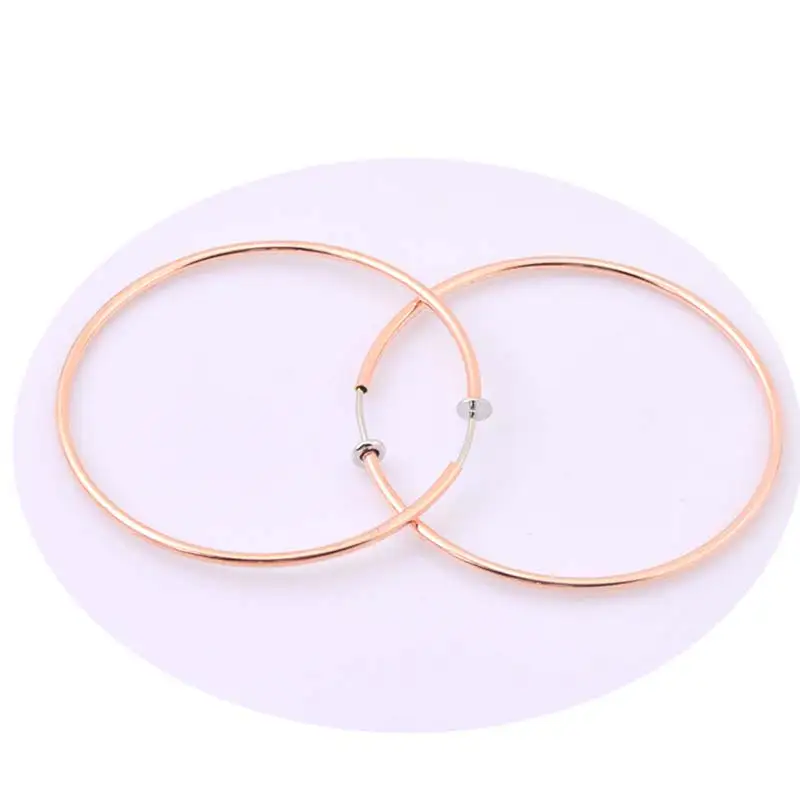 beauty code store】Hot diameter 4cm/5cm/6cm Ear Clips Rings Punk