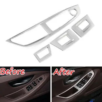 4pcs/set LHD Inside Door Window Switch Panel Cover Trim Stainless Steel Frame Decoration Fits For BMW 5 Series F10 2011-2016
4pcs/set LHD Inside Door Window Switch Panel Cover Trim Stainless Steel Frame Decoration Fits For BMW 5 Series F10 2011-2016